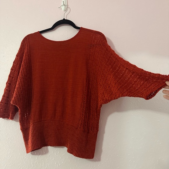 Orange Relaxed Fit Sweater 212 NYC - Picture 2 of 5